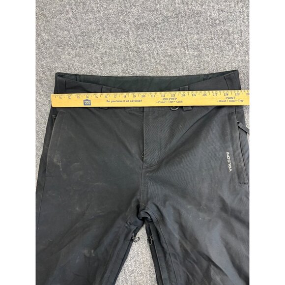 Volcom McKinley Snow Pants Women's Large Black Insulated Ski Winter - Picture 4 of 9